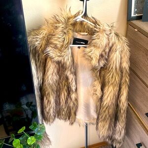Fashion Nova faux fur coat